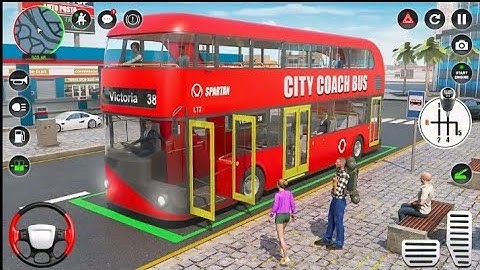 😯 City Coach Bus Simulator 2023: City Bus Driving Games - Android Gameplay