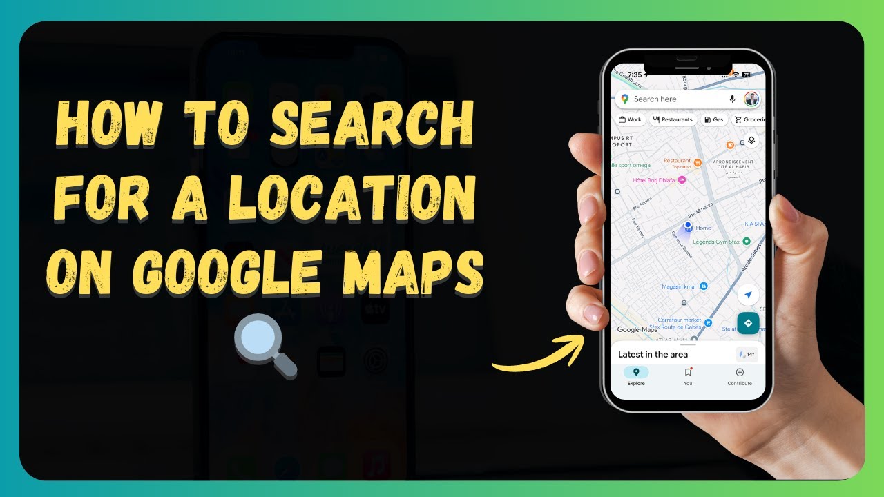 How To Search For A Location On Google Maps New 2026 Update YouTube 