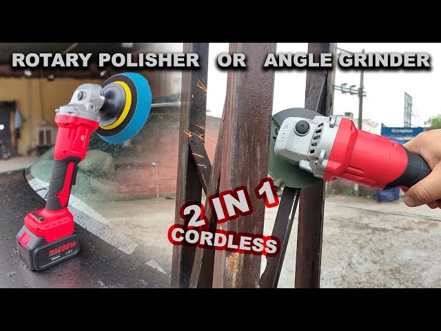 Turning your angle grinder into a polisher