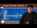 Рождественский синопсис #5.  Благовестие пастухам (Лк. 2:8-20).  Протоиерей Олег Стеняев