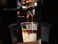 Creamy milk, bold espresso - our dirty coffee is a flavor masterpiece, best enjoyed straw-free. ✨☕️