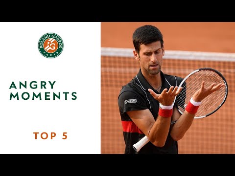 Angry Moments – TOP 5 | Roland Garros 2018