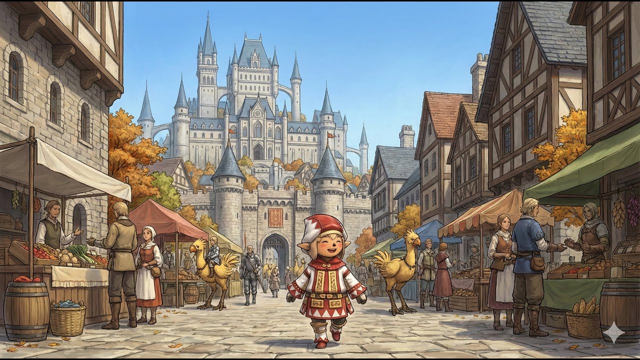 【AI作曲_035】お散歩～サンドリア～【FF11】