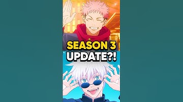 NEW Jujutsu Kaisen Season 3 Info?!