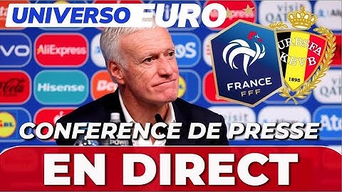 MBAPPÉ CONFERENCE DE PRESSE en direct | FRANCE - BELGIQUE  | LIVE EURO 2024
