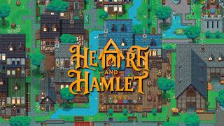 City Builder MEDIEVAL muy INTERESANTE - HEARHT AND HAMLET