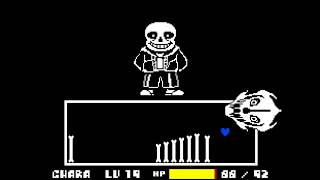 [Scratch] Sans custom attack myself! [undertale fangame]