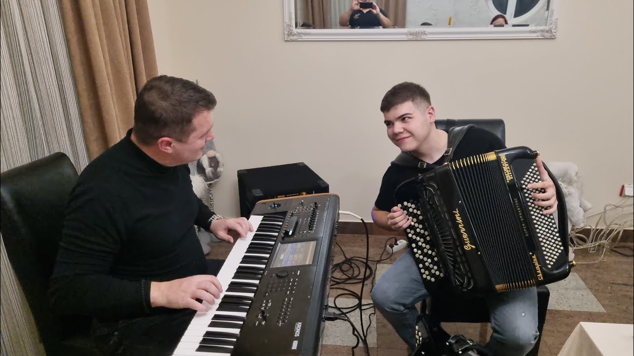 Aleksandar Antić & Srećko Krečar - Provežbavanje🪗🎹🍷🍷🍷❤️