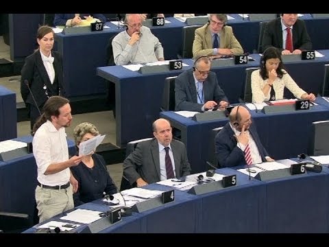 Discurso íntegro de Pablo Iglesias en Parlamento Europeo