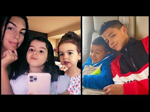 Vidéo: Cristiano Ronaldo Et Georgina Rodríguez Et Le Nouveau Membre De Leur Famille