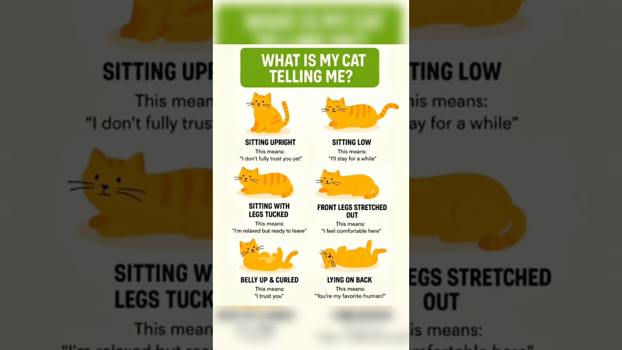 Decode your cat's every move! Understand what their body language is truly saying. 