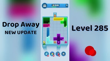 Drop Away Level 285 Walkthrough - NEW UPDATE | Step-by-Step Guide 🧠 | SolutionGuruji