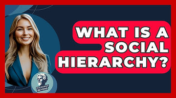 What Is A Social Hierarchy? - Philosophy Beyond