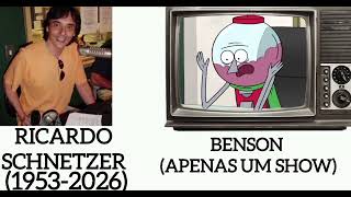 Homenagem Ao Grandioso Dublador Que Nos Deixou Ricardo Schnetzer