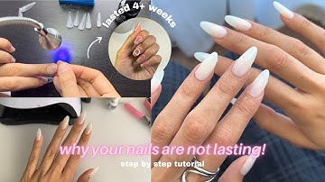 WHY your gel x nails don