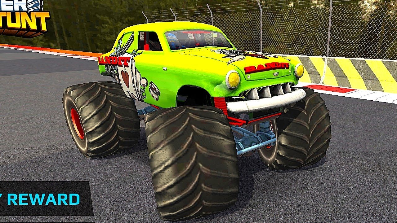 Monster Truck Stunt Car Game - Android Simulator Games 