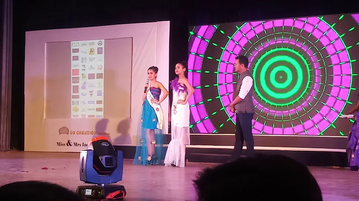 Miss and Mrs India national 2019 question round by Ranjita Chetry