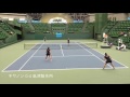 20161202 第31回テニス日本リーグ キヤノンvs島津製作所 ダブルス