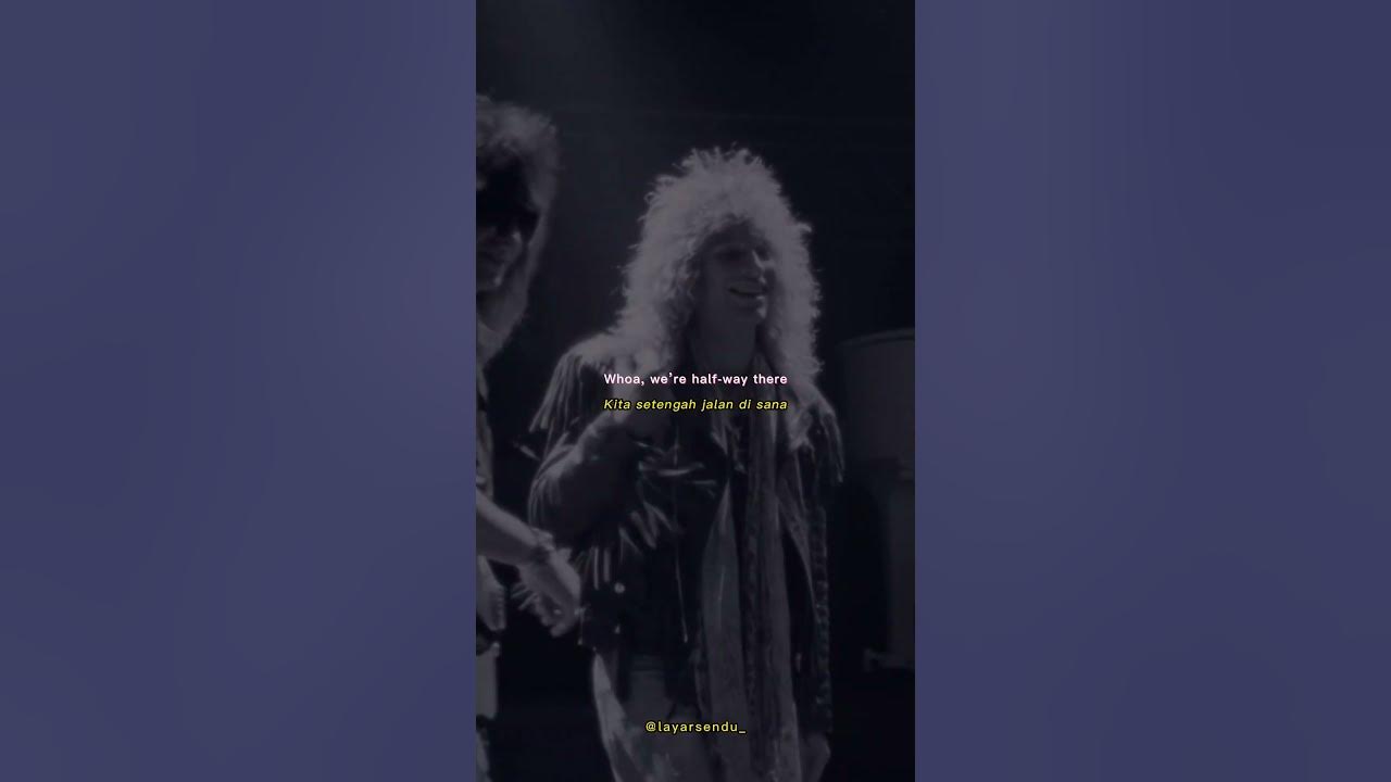Bon Jovi - Livin' On A Prayer (Original Video Clip) (Lirik dan Terjemahan Bahasa Indonesia)