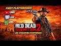 Red Dead Redemption 2 PS5 First Playthrough LIVE | Full Story Walkthrough Stream EP. 17