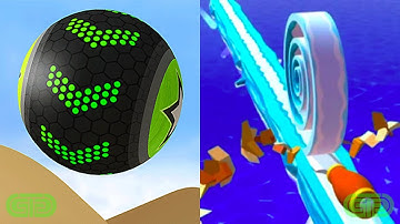 Going Balls Vs Spiral Roll Android iOS Mobile Gameplay Walkthrough 1428145