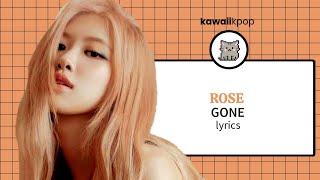 ROSÉ - Gone (Color Coded Lyrics)
