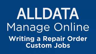Writing a Work Order - Custom Jobs