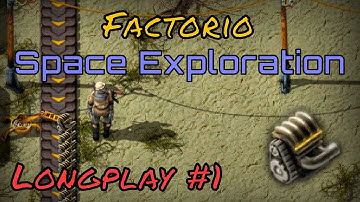 Factorio Space Exploration Longplay #1 - Let