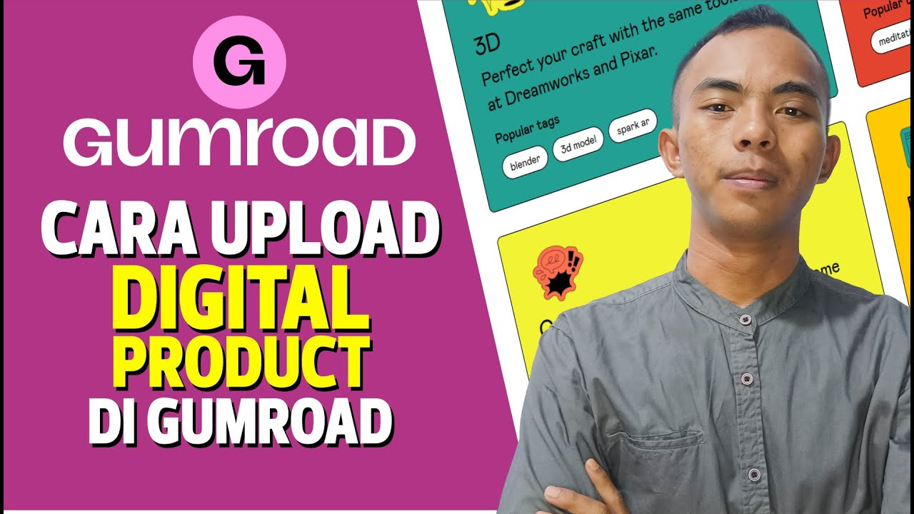 Cara Mudah Upload Produk Digital ke Gumroad!