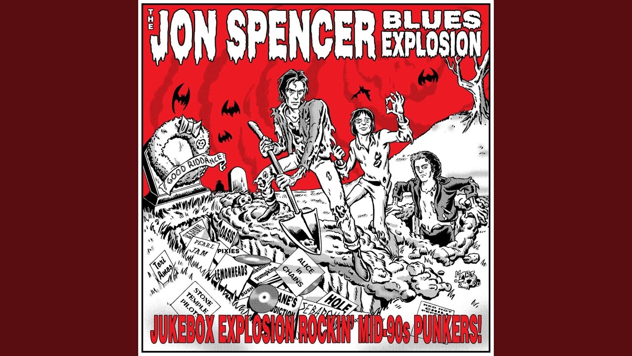 kozik Jon Spencer Blues Explosion ポスター Jon Spencer Blues Explosion w/ R.L. Burnside Poster by Derek