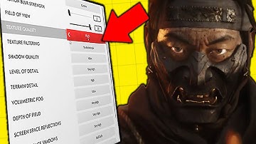 Ghost of Tsushima Optimized Settings PC