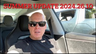 Tesla Summer Update Software Version 2024.26.10