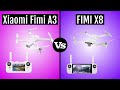 Xiaomi Fimi A3 vs FIMI X8
