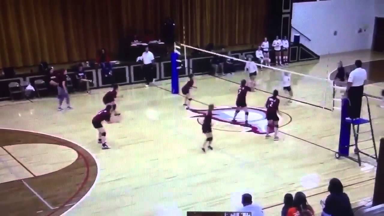Volleyball face shot YouTube