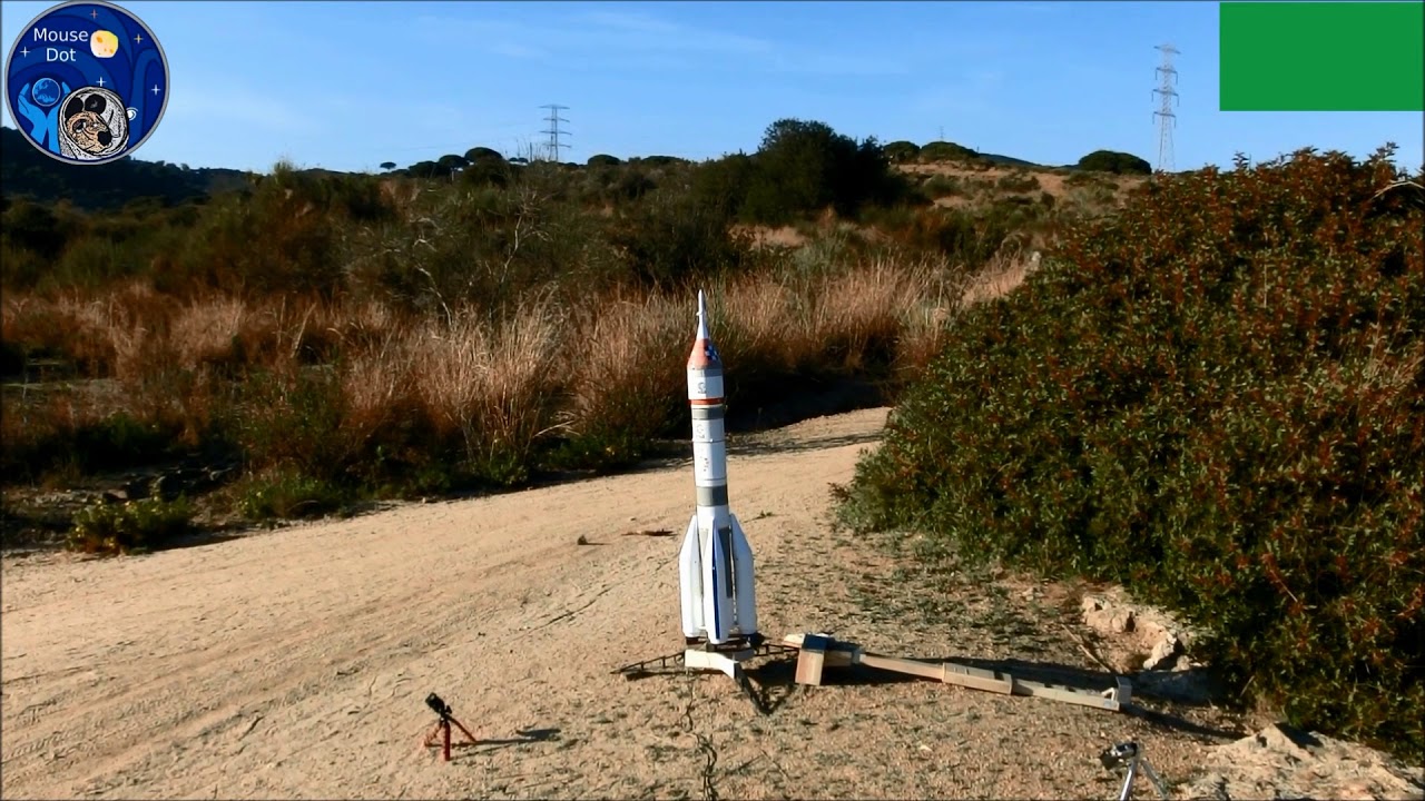 Launch of mini Ariane 64 - Mausonaut is launching to MoonDotStation