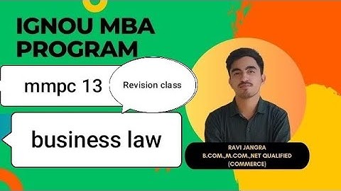 ignou mmpc 13 important questions and revision in one video