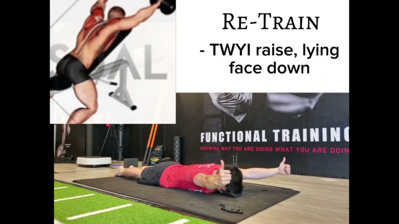Re-Train: TWYI Raise, lying face down