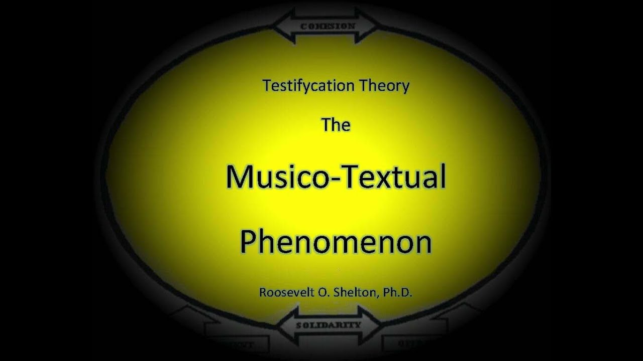 在 YouTube 上觀看「The Musico Textual Phenomenon of Testifying」 在 YouTube 上觀看「The Musico Textual Phenomenon of Testifying」