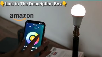 Wipro NS9400 9-Watts B22 Wi Fi Smart LED Bulb with Music Sync Compatible with Amazon Alexa.