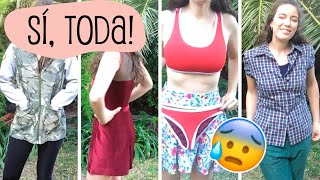 Me probé TODA la ropa que hice de cero | Lali Verónica