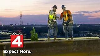 Forget the steel and iron. The most memorable part of the Gordie Howe Bridge is this handshake