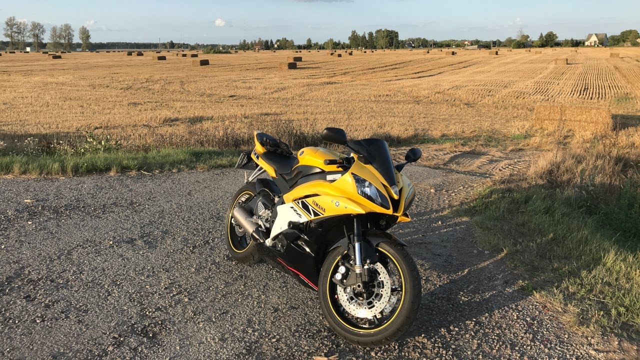 Yamaha R6: Ride Through the Countryside - YouTube