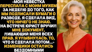 картинка: «Моя невестка переспала с моим мужем за неделю до того, как мы подписали бумаги о разводе.