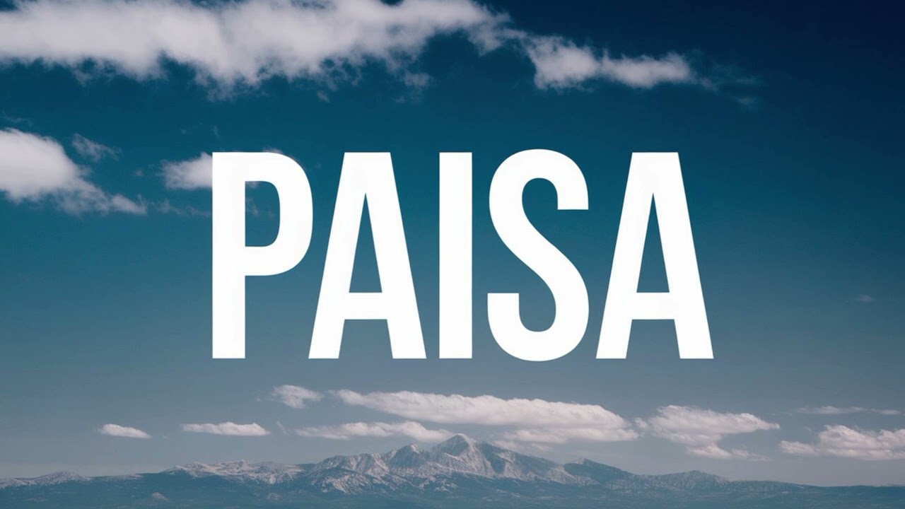 Paisa | Official Song | Rap In English | INDIAN MUSIC