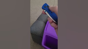 Benchmade bugout opening and closing