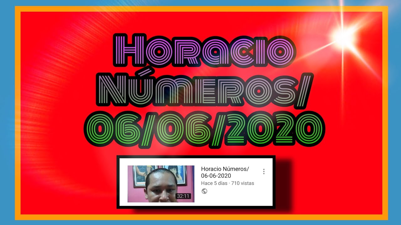 2020 Horacio