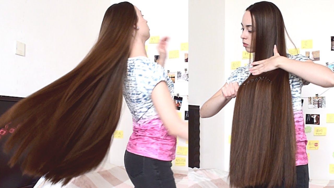 RealRapunzels - Irina´s thick, long silk (solo) (preview)