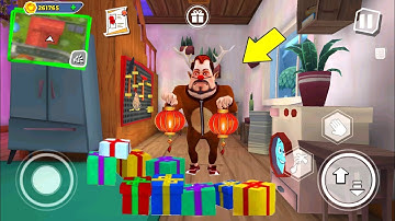 Dark Riddle UPDATE 15.1 Happy Birthday Neighbor (Mod Skin RUDOLPH) Neighbor,Cосед 2022
