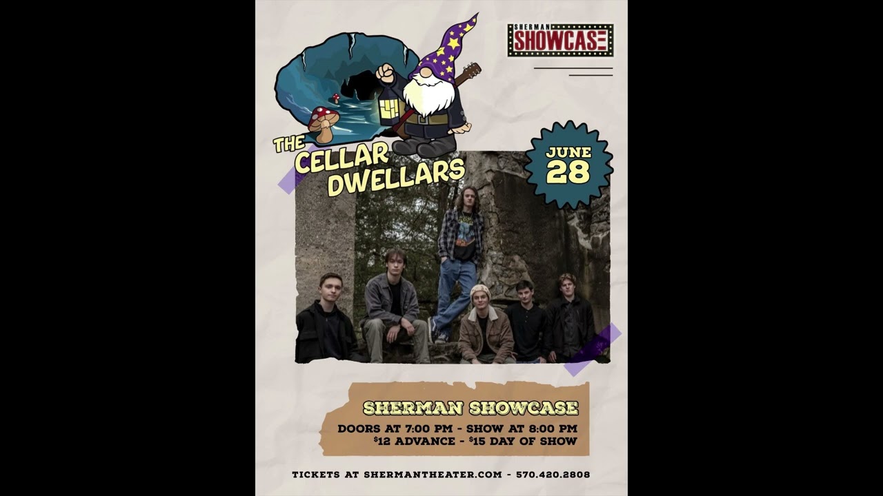 The Cellar Dwellars - Live at The Sherman Showcase (6/28/24)
