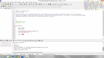 C Programlama Dersleri 7    Standard giriş çıkış fonksiyonları